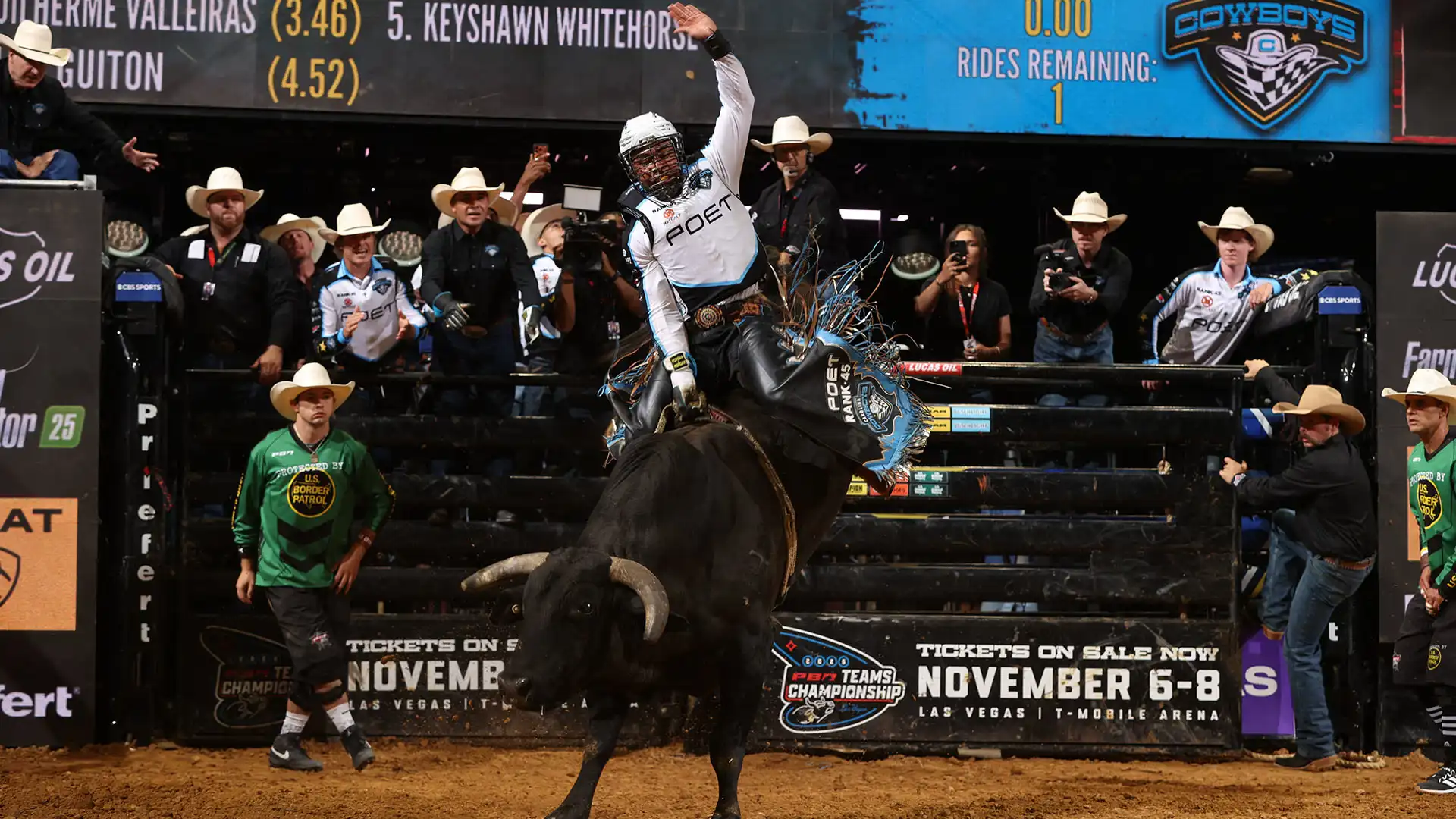 Carolina Cowboys snap Nashville Stampede’s eight-game win streak in Nashville
