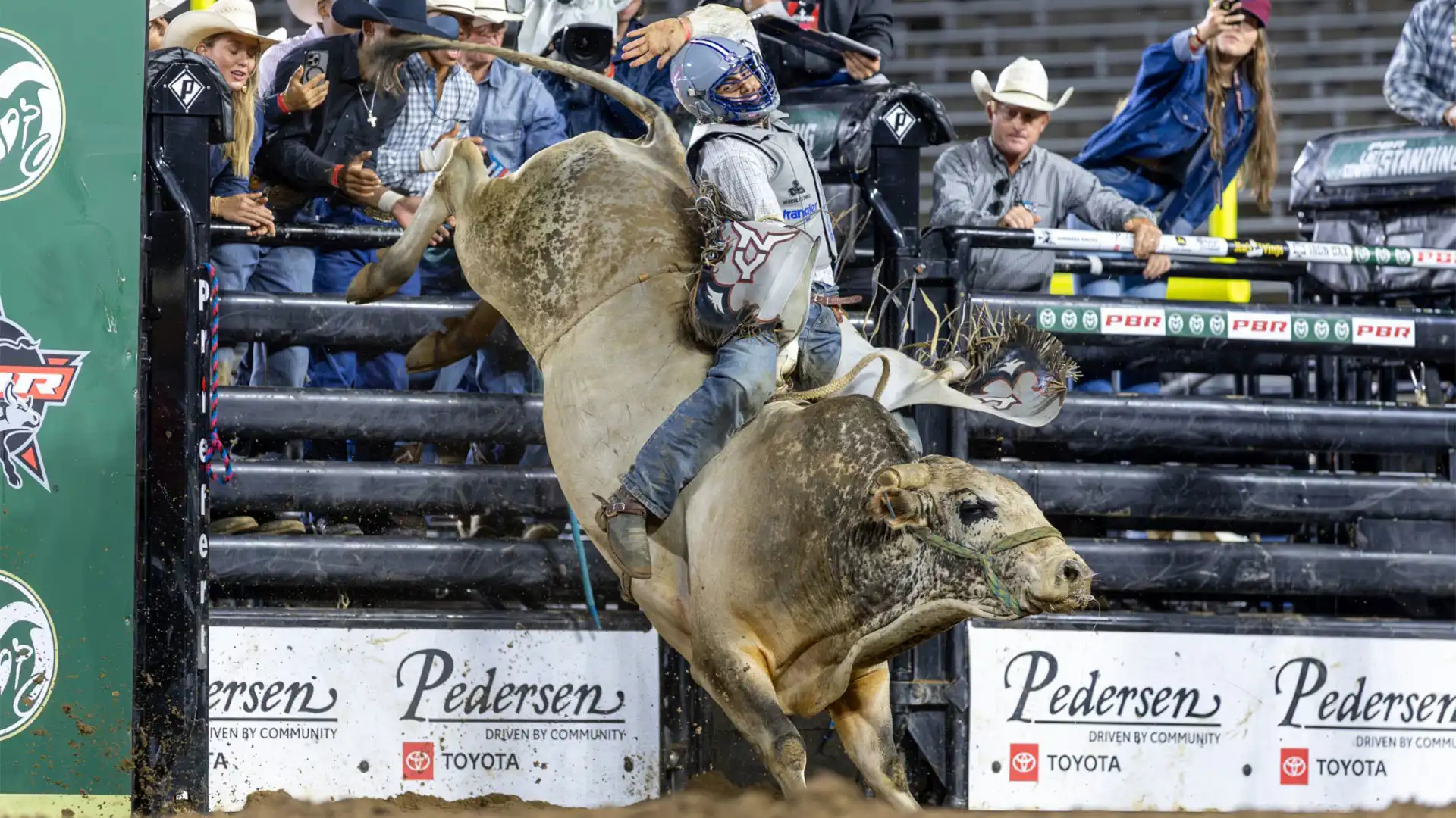 Leonardo Castro wins inaugural CSU PBR Last Cowboy Standing at Canvas Stadium in Fort Collins, Colorado
