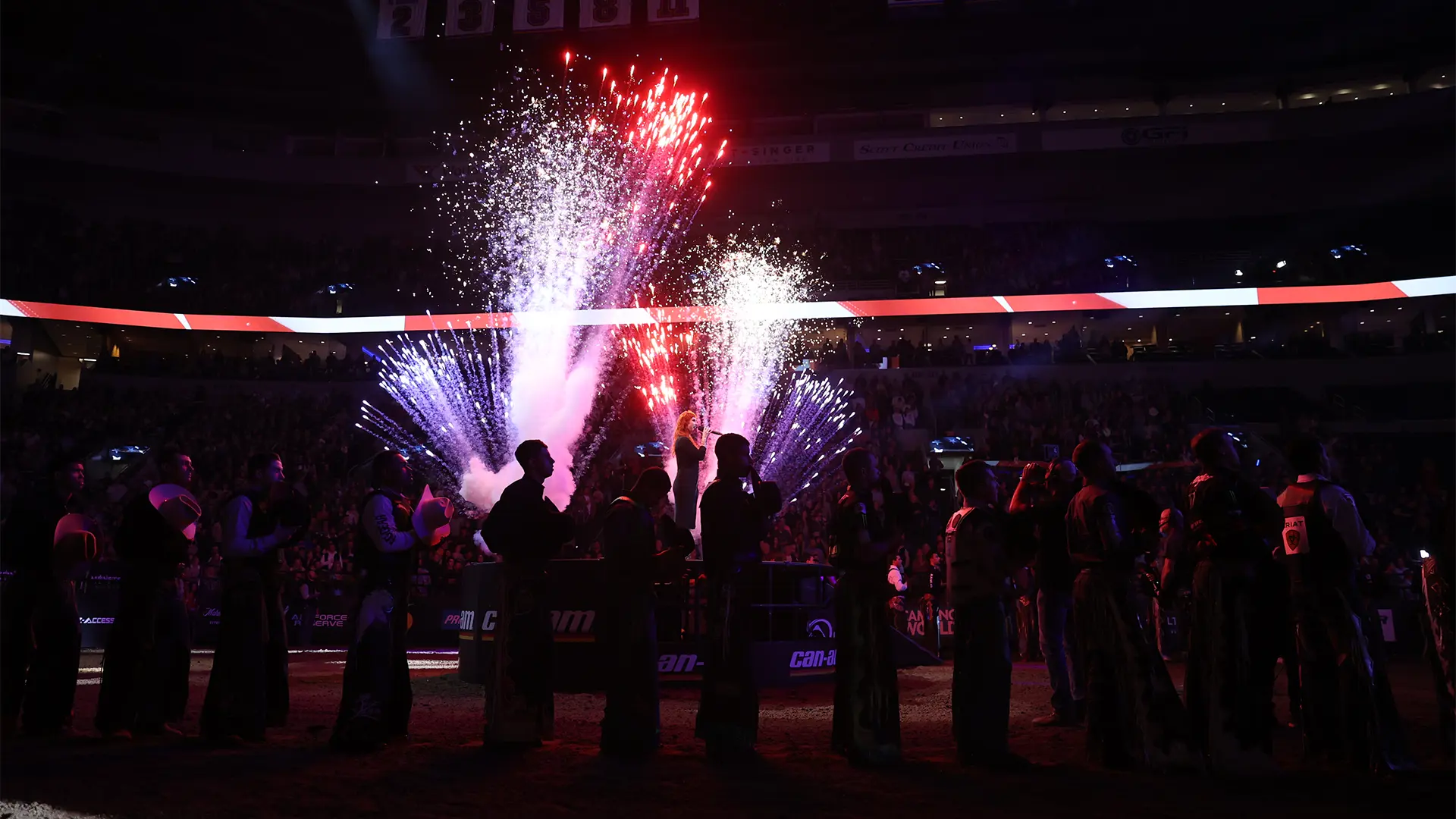 PBR unites with Memories of Honor to recognize fallen local servicemen during Unleash The Beast event at Toyota Center Jan. 17