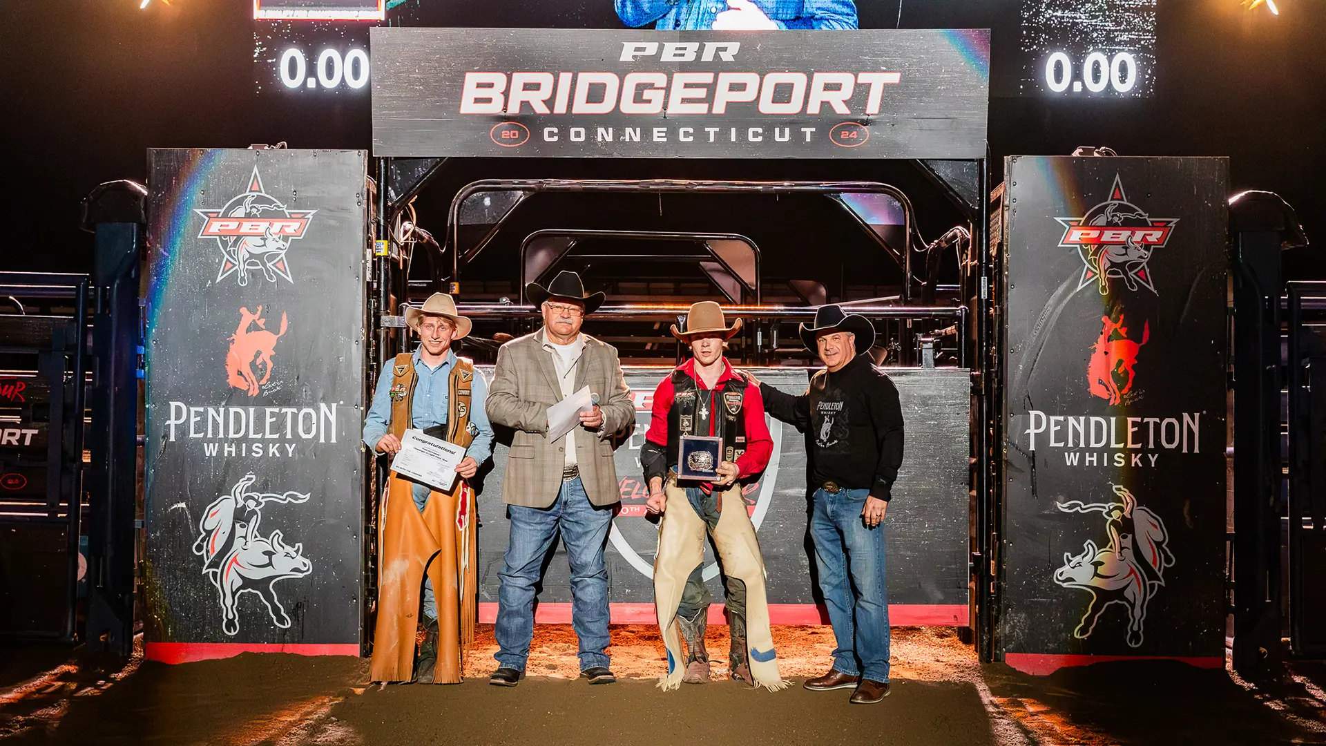 Hunter Ball and Grayson Cole tie for event victory at sold-out Pendleton Whisky Velocity Tour stop in Bridgeport, Connecticut