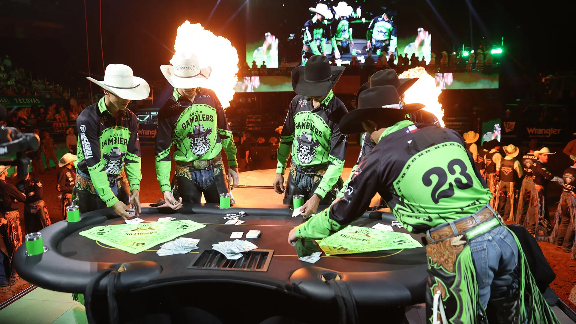 Two-time regular-season champion Austin Gamblers return to Moody Center for 2024 PBR Camping World Team Series homestand August 23-25