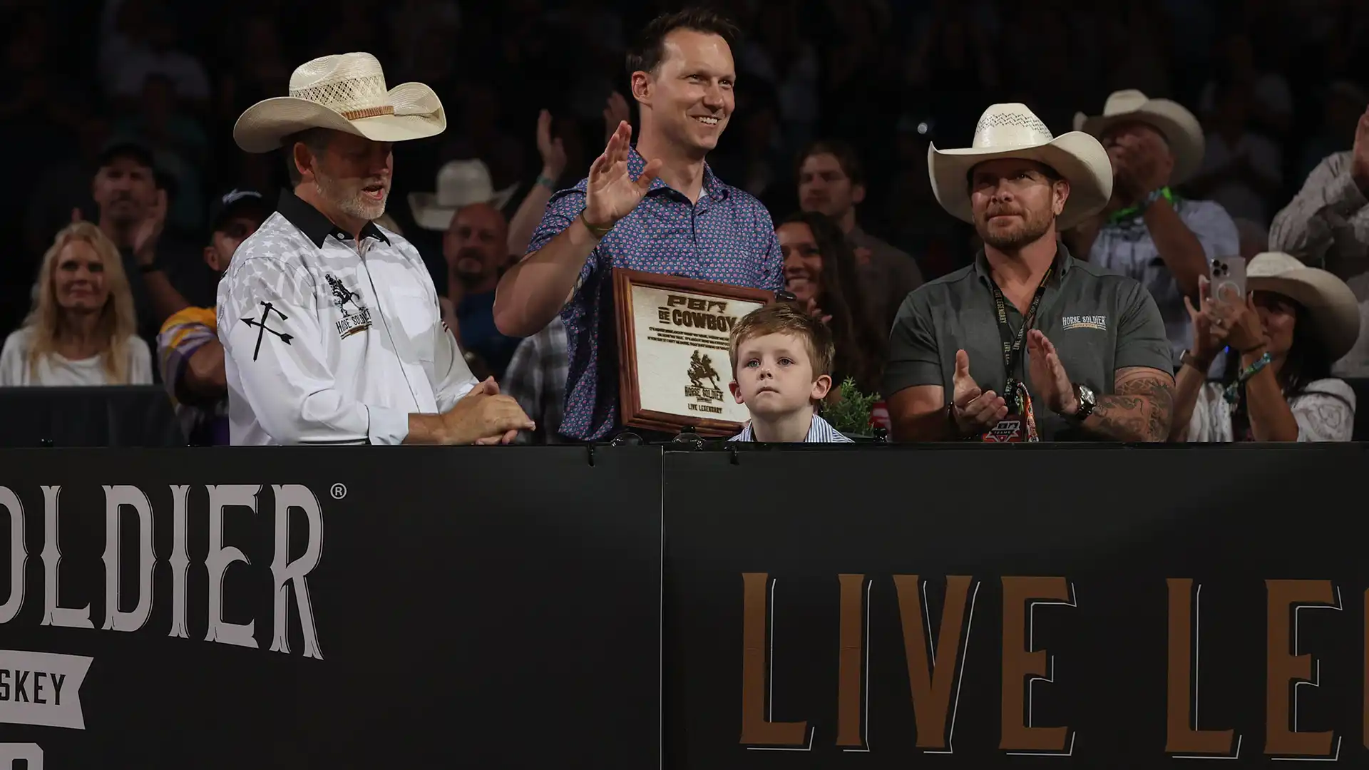 A different kind of battle song: Richard Casper earns Horse Soldier Bourbon Be Cowboy Award