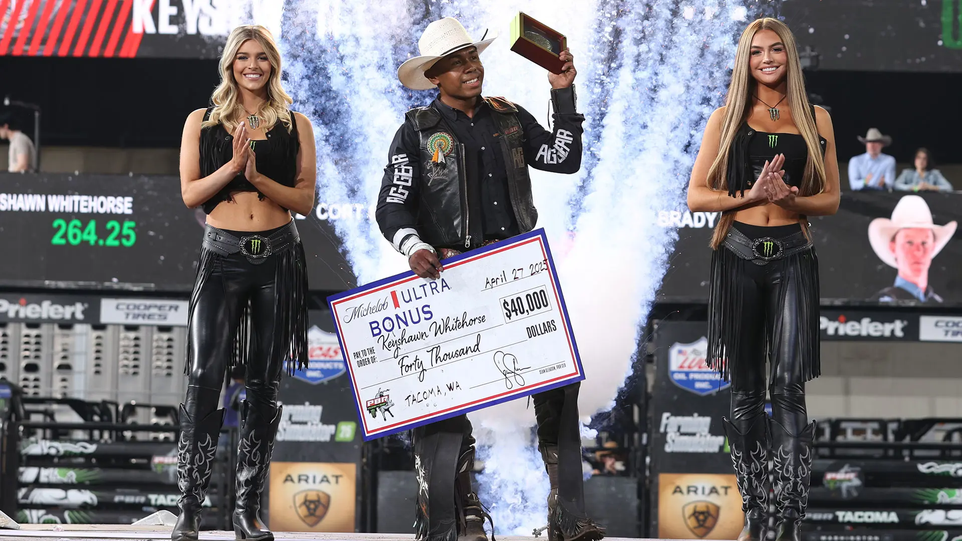 Keyshawn Whitehorse wins final regular-season UTB event of 2025 in Tacoma, moves to No. 8 in the world