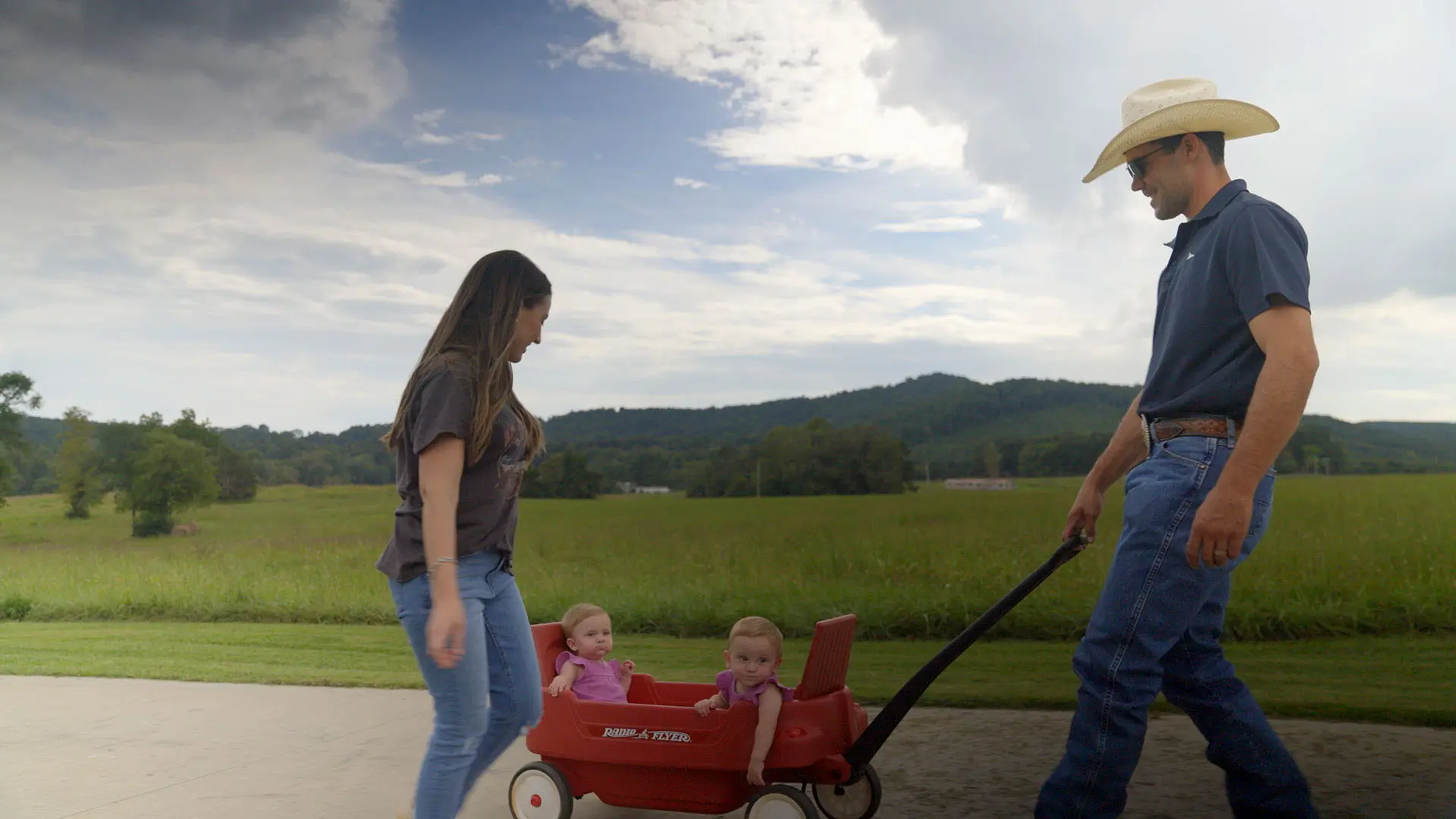 Oklahoma Freedom’s Vastbinder riding for his wife and twin daughters