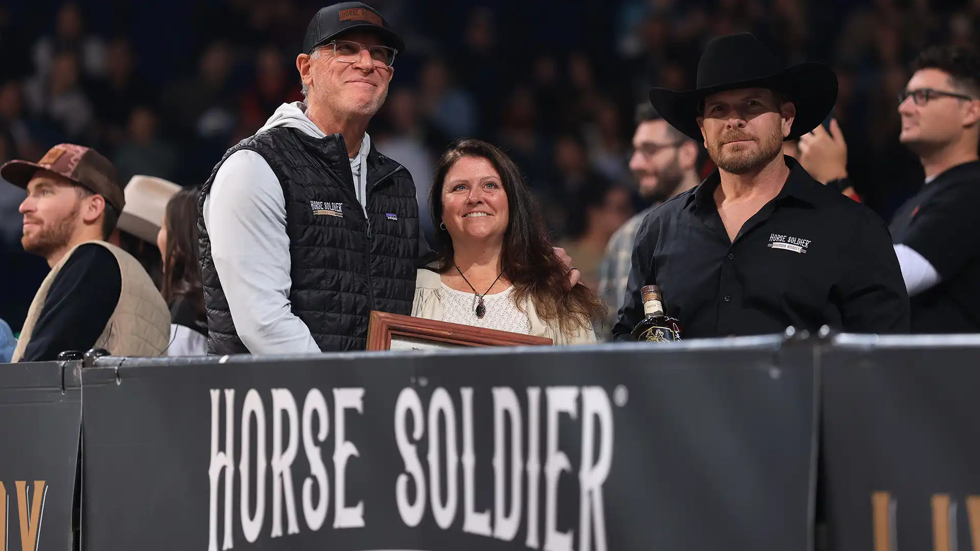 Deb Rothwell honored with Horse Soldier Bourbon Be Cowboy Award at Maverick Days
