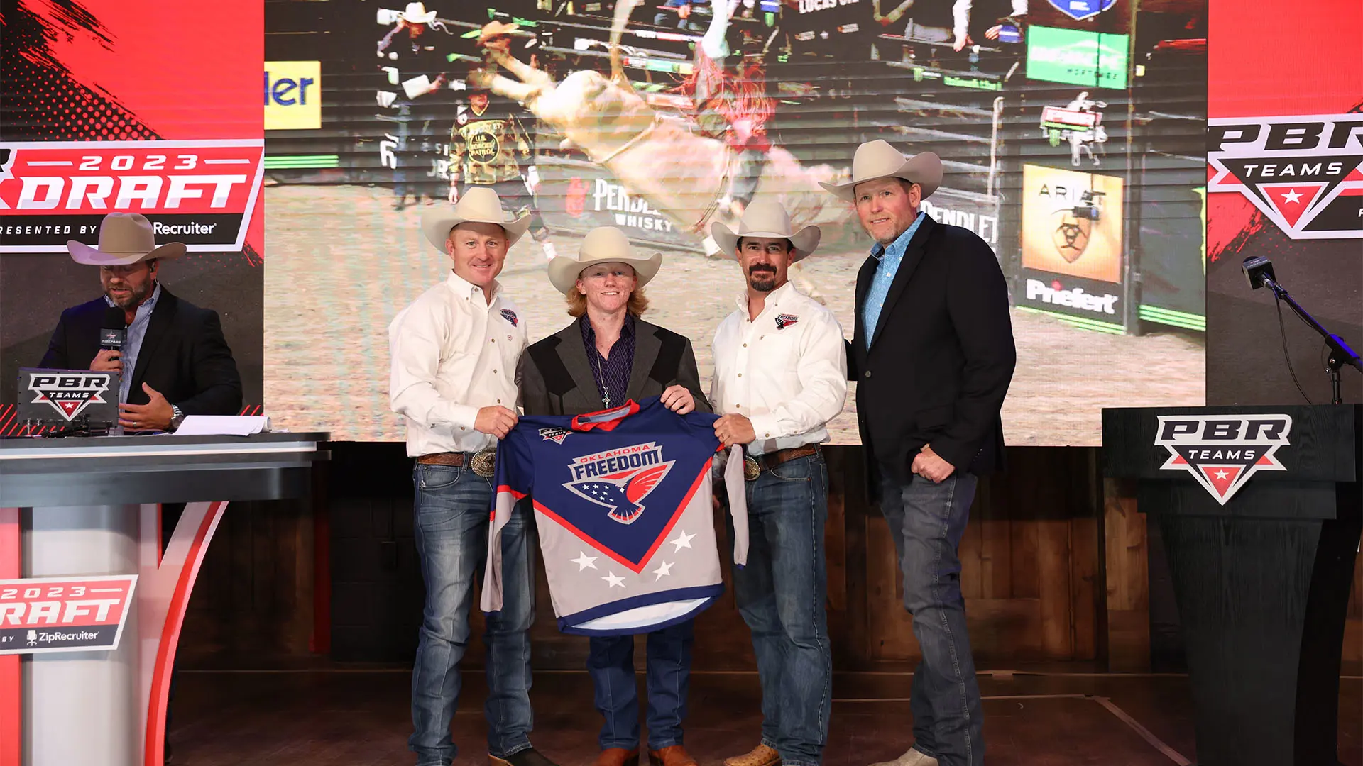 Oklahoma Freedom complete protected roster by selecting youngster Brady Turgeon in 2023 PBR Team Series Draft