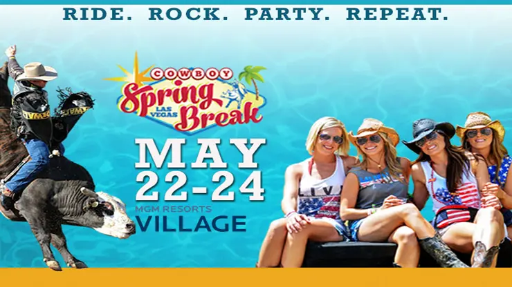 Gary Allan, The Band Perry to Rock  PBR Cowboy Spring Break
