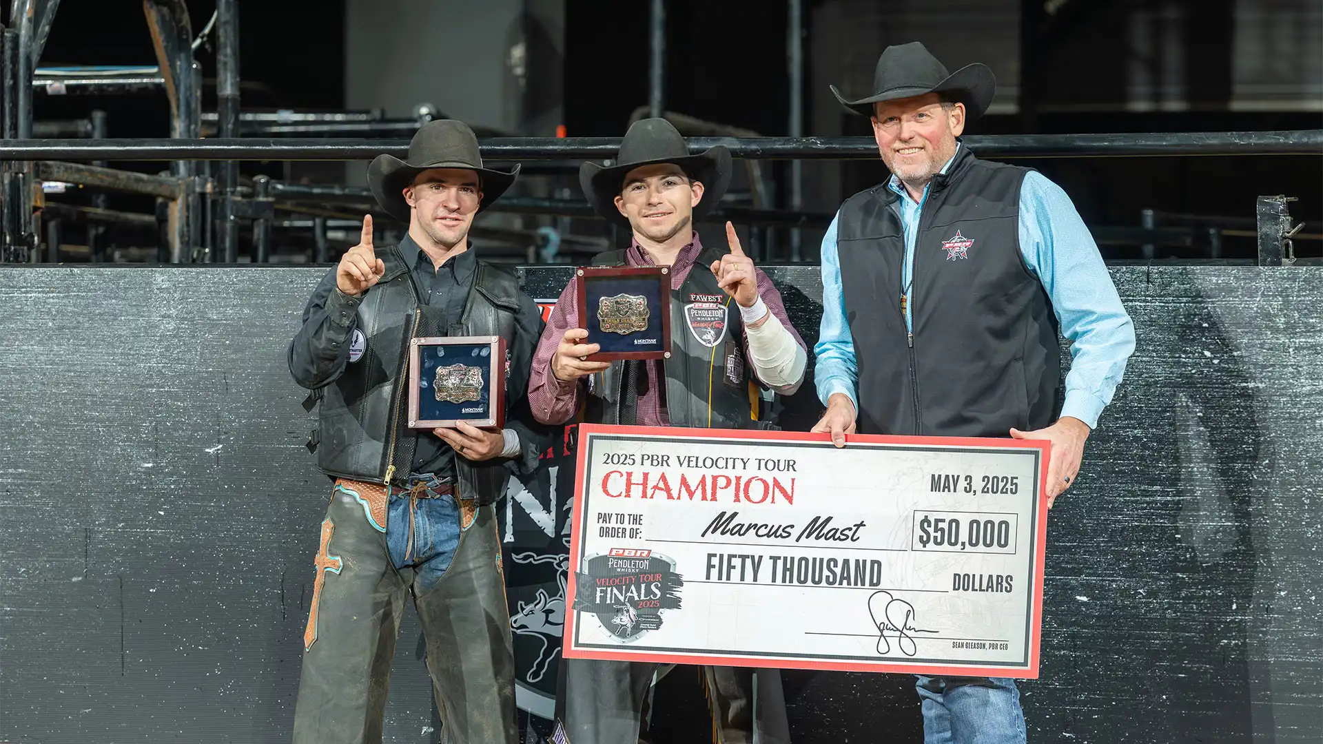 Marcus Mast crowned 2025 PBR Pendleton Whisky Velocity Tour Champion