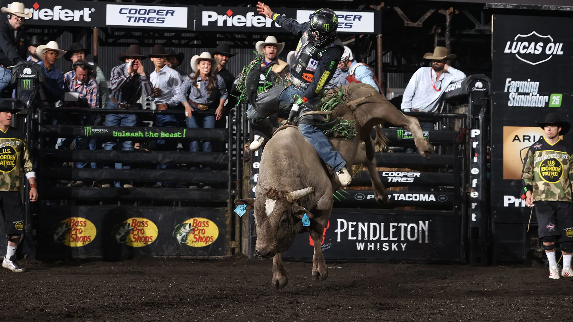 2022 PBR World Champion Daylon Swearingen records career-high, tour-best 94.90 points atop No. 1 Pegasus to win Cooper Tires PBR Tacoma, soaring to world No. 8 after regular season finale