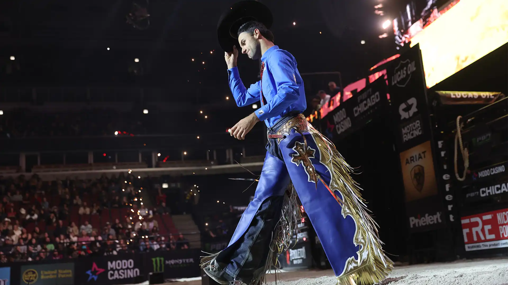 #InCaseYouMissedIt: Rizzo rockets to first win in Modo Casino PBR Chicago