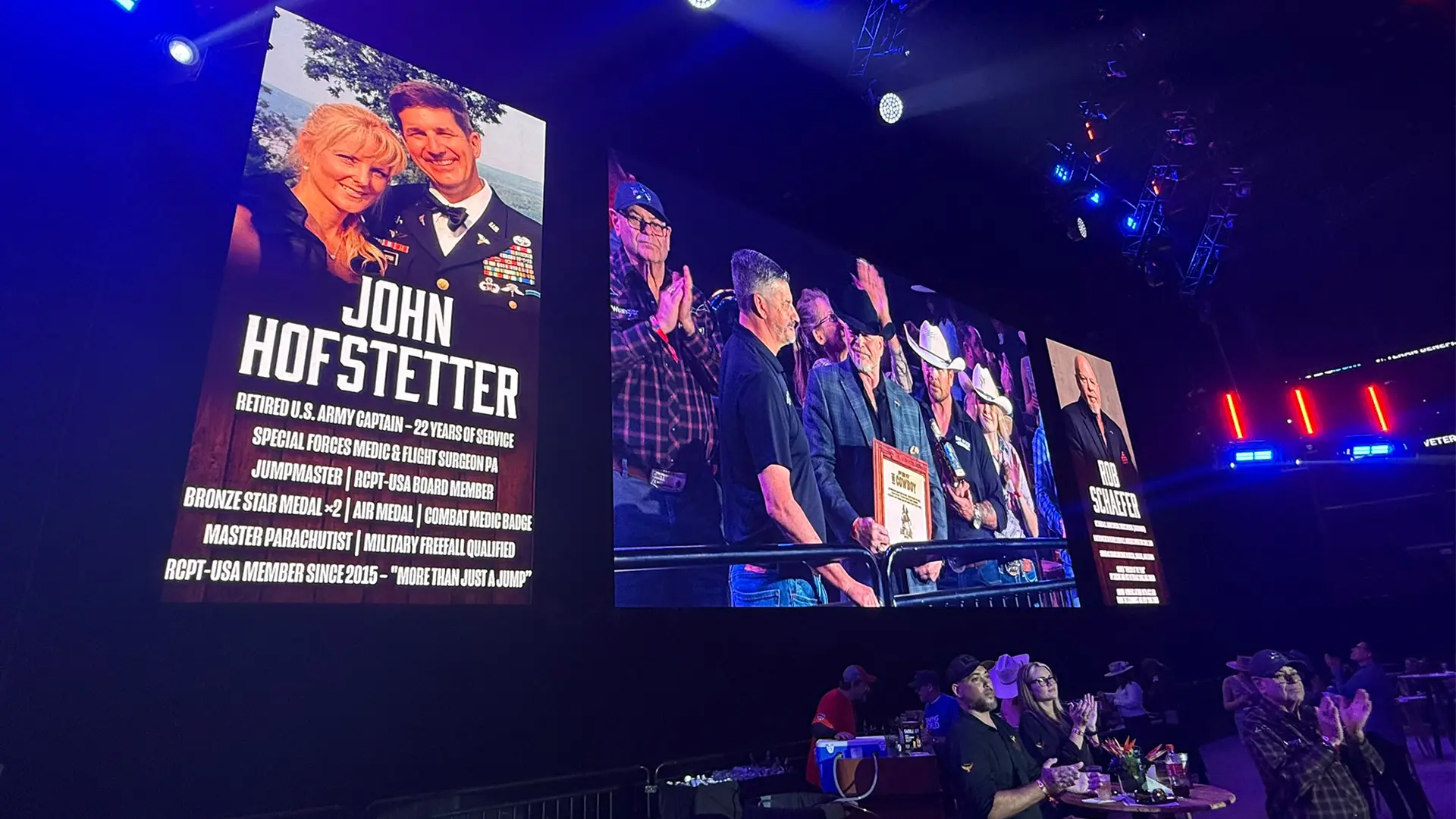 From combat boots to cowboy boots: Captain John Hoffstetter honored with Be Cowboy Award