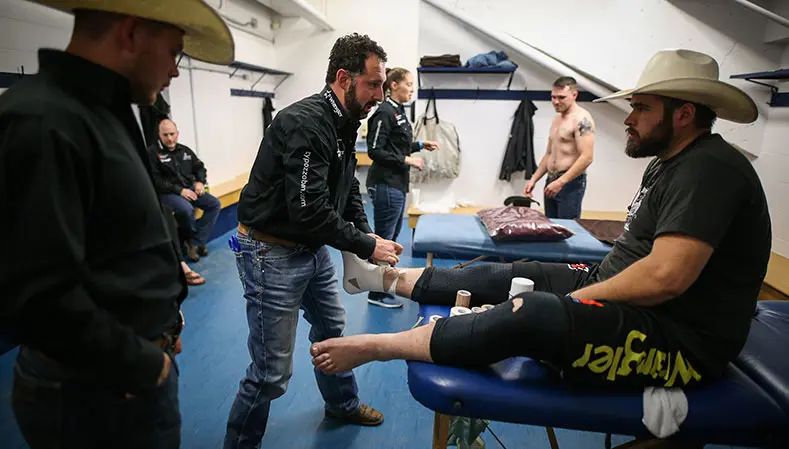 Canadian Pro Rodeo Sports Medicine Team launches first spring training camp for Western sports athletes