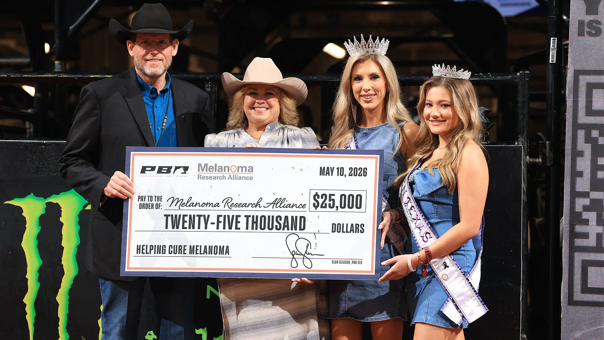 PBR shines light on melanoma awareness at World Finals