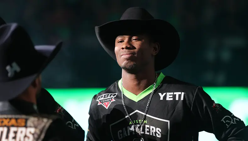 Austin Gamblers' lead-off man is Breland’s leading man in new music video