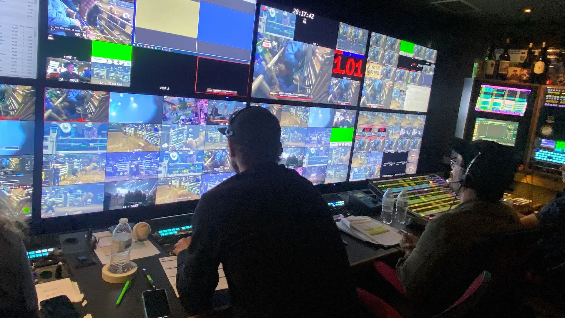 Controlled Chaos: Inside the high-stakes, high-tech world of the TV truck at PBR World Finals