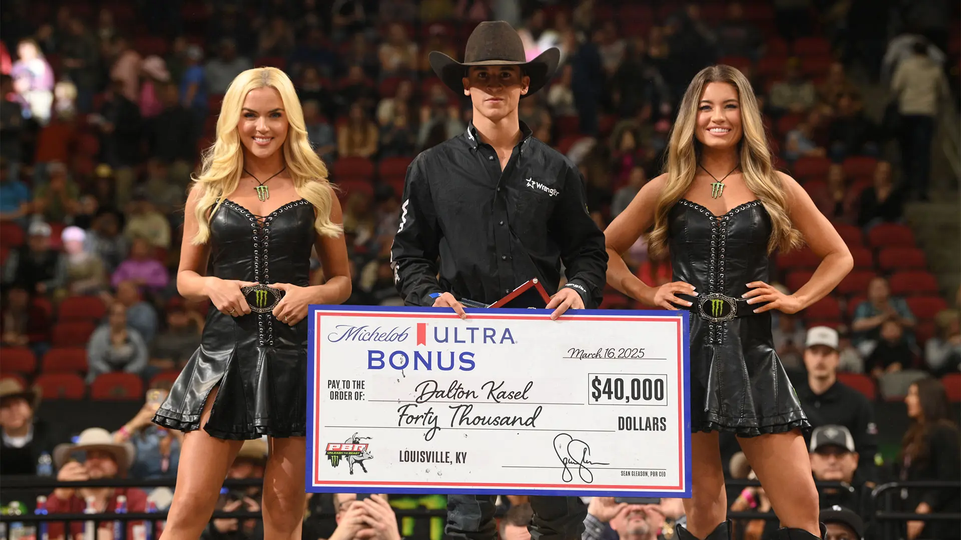 World No. 2 Dalton Kasel wins PBR-best third UTB event of 2025 in Louisville, Kentucky, inching within 88 points of top rank