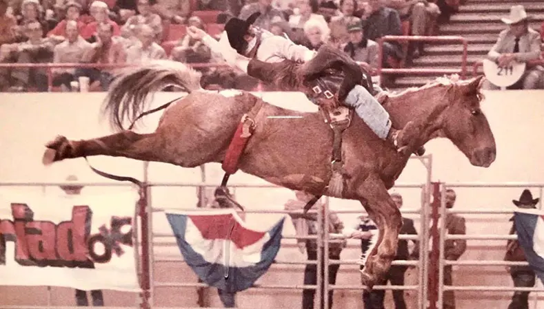 Cowboys compete in the name of a legend: Days Of ’47 Lewis Feild Bulls and Broncs