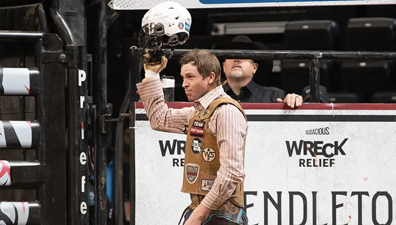 Utah native Dalton Rudman wins second performance at Utah Days of '47 Rodeo