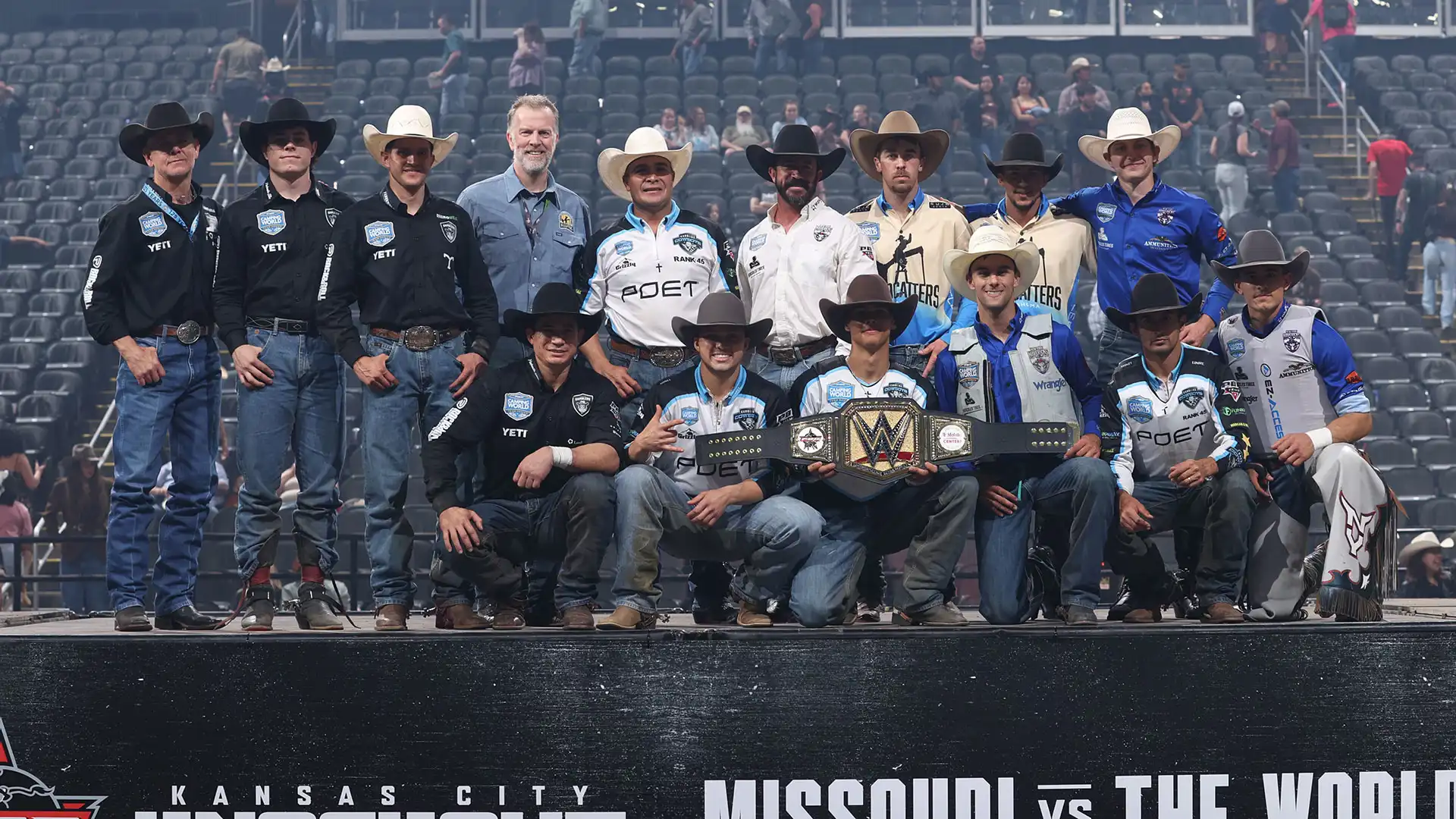 The World beats Team Missouri at PBR Knockout Kansas City, presented by $VET, launching inaugural TKO Takeover, presented by VeChain