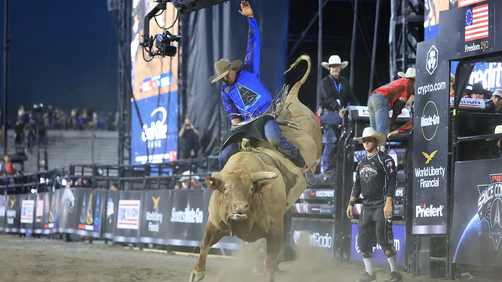 Lucas Divino leads Team Star Command to win at 2026 PBR Space Cowboys, presented by U.S. Space Force at sold-out Falcon Stadium