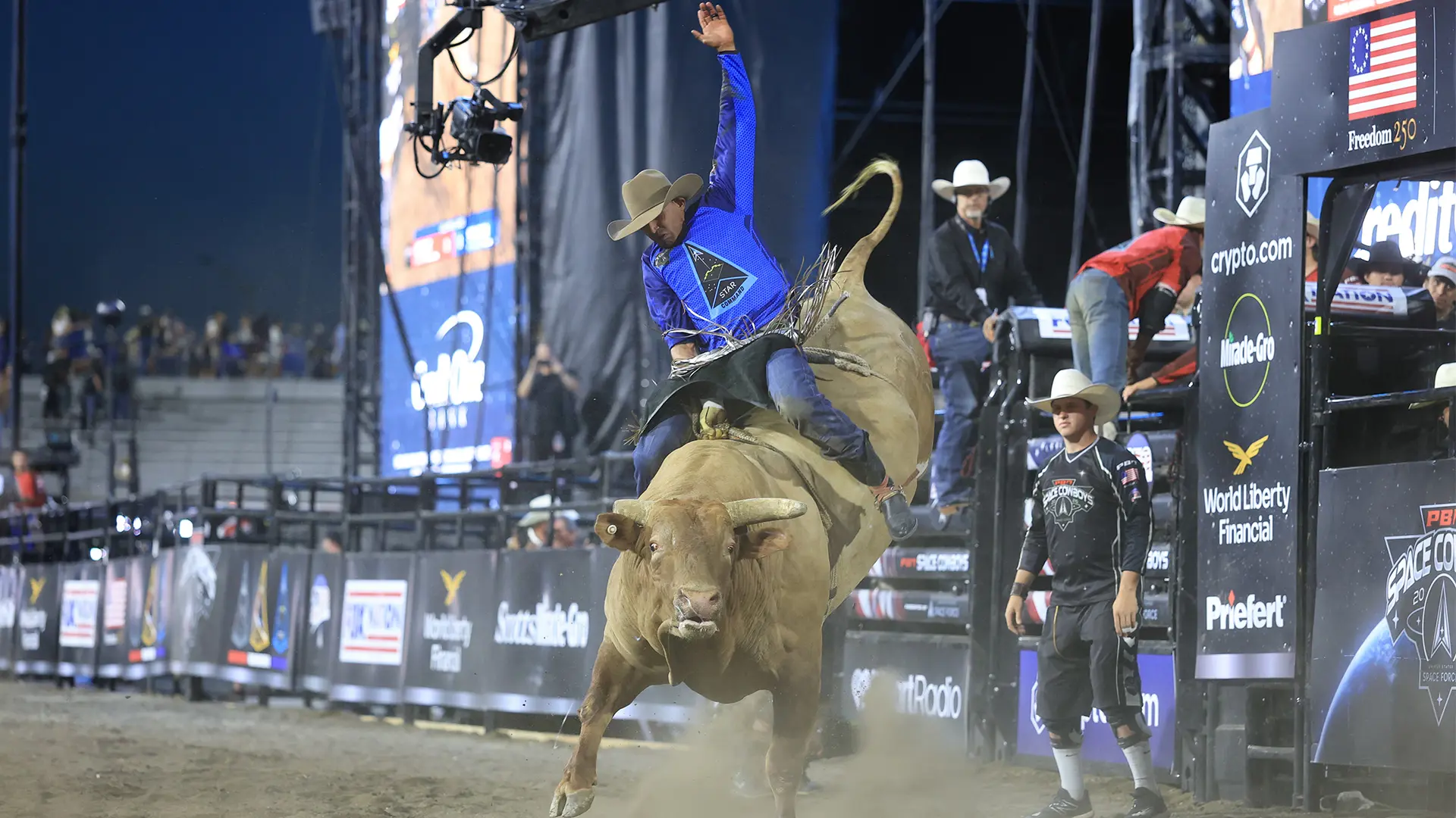 Lucas Divino leads Team Star Command to win at 2026 PBR Space Cowboys, presented by U.S. Space Force at sold-out Falcon Stadium