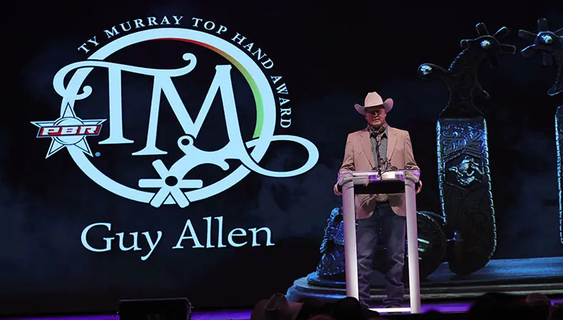 “The Legend” Guy Allen honored with Ty Murray Top Hand Award