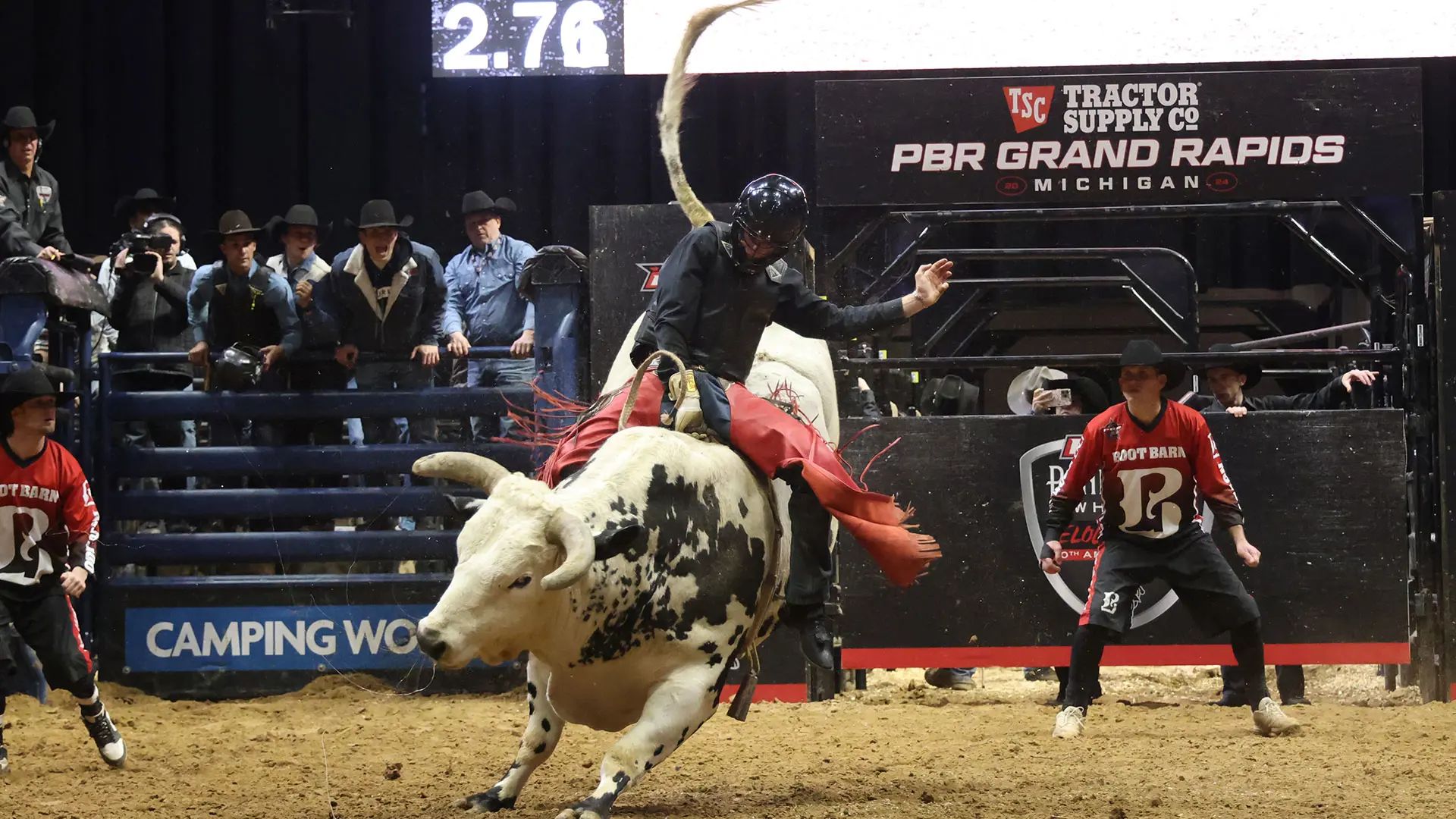 PBR Pendleton Whisky Velocity Tour to bring two days of bull riding action back to Grand Rapids, Michigan, Jan. 23-24, 2026