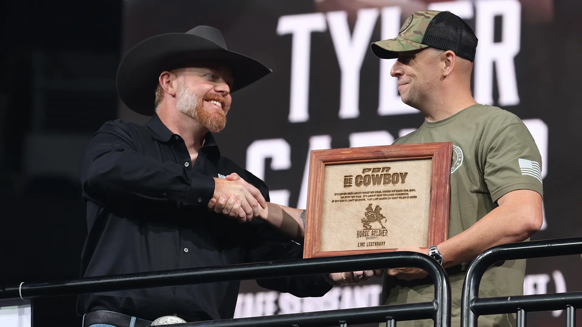 From battlefield to building community: Chris Woodburn honored with Be Cowboy Award