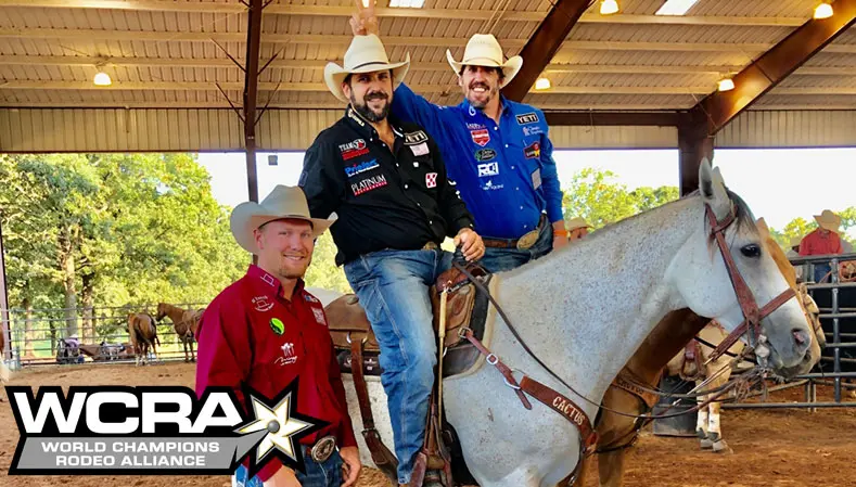 WCRA Stampede at the E bulldoggers on the bright side of rodeoing in 2020