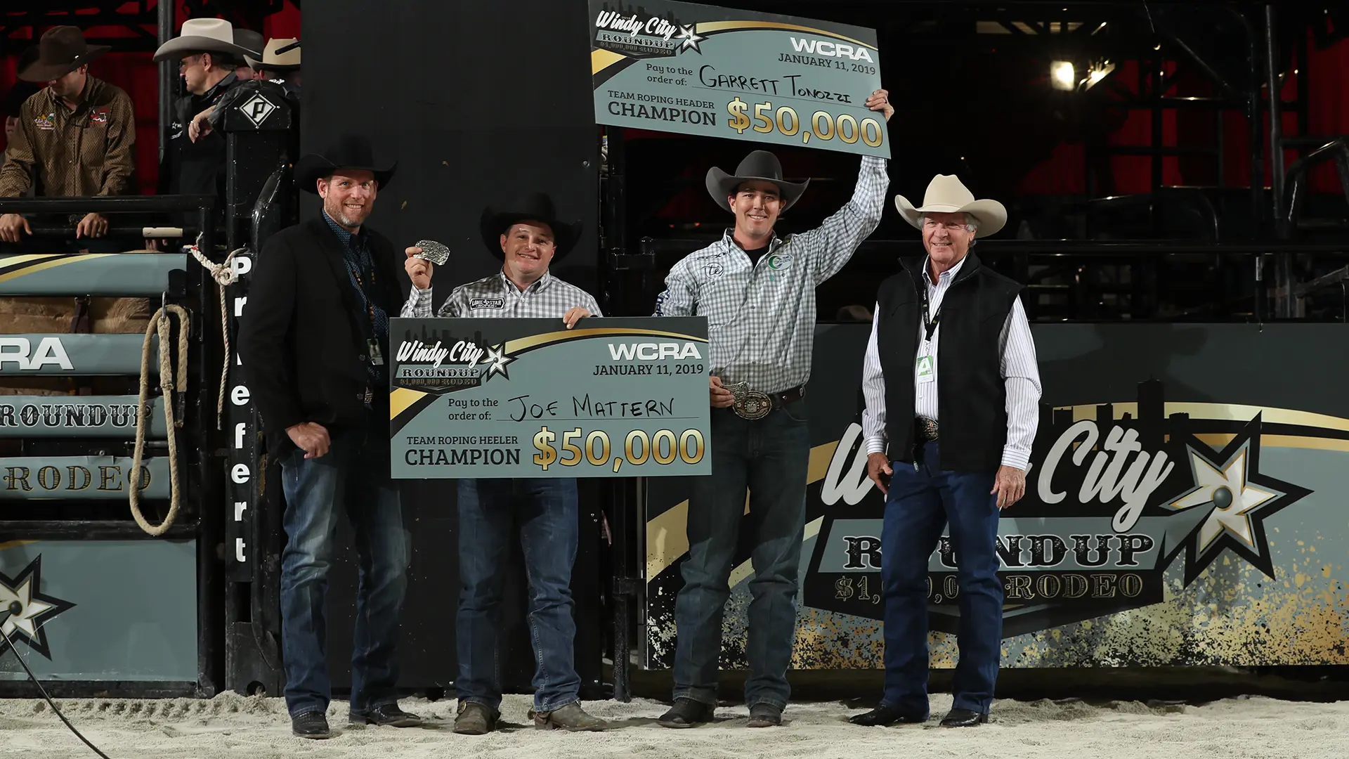 Meet Windy City Roundup winners Tonozzi and Mattern