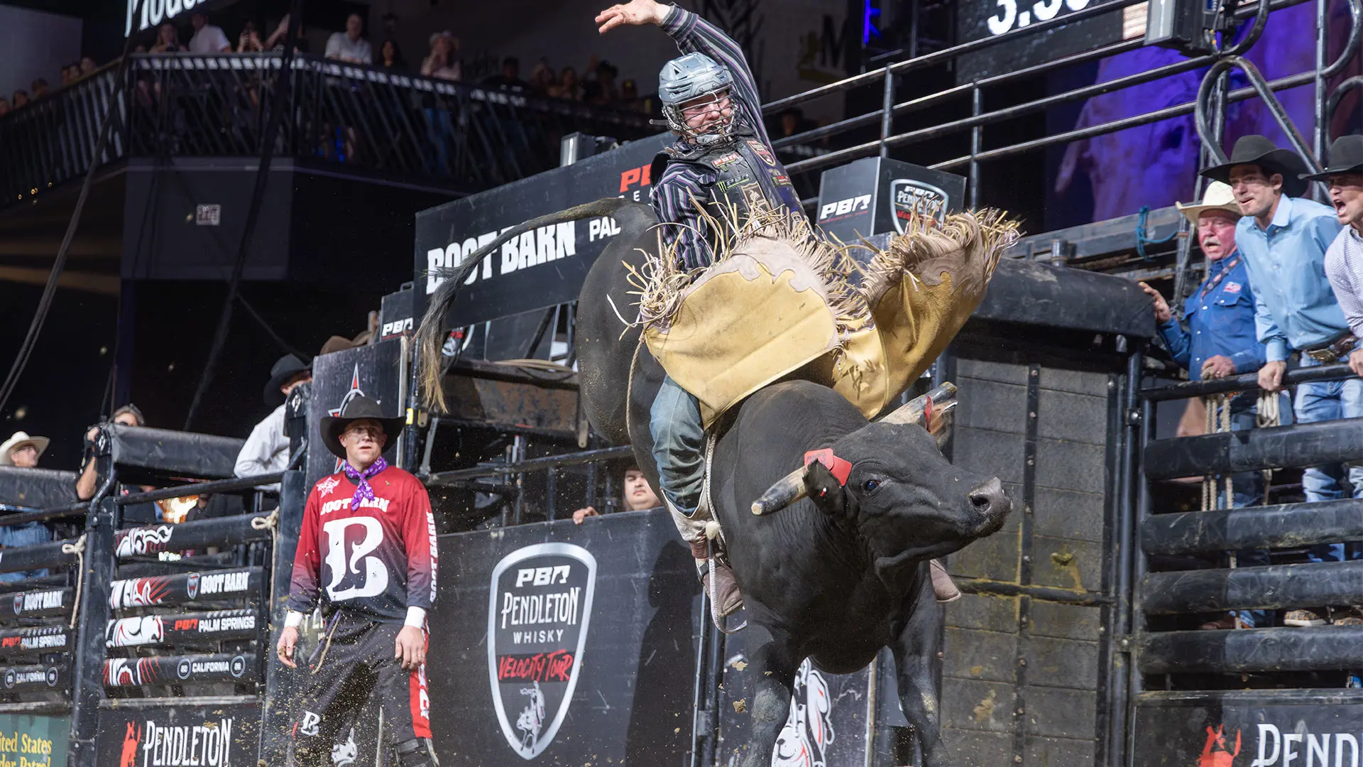 Grayson Cole dominates at Boot Barn PBR Greater Palm Springs