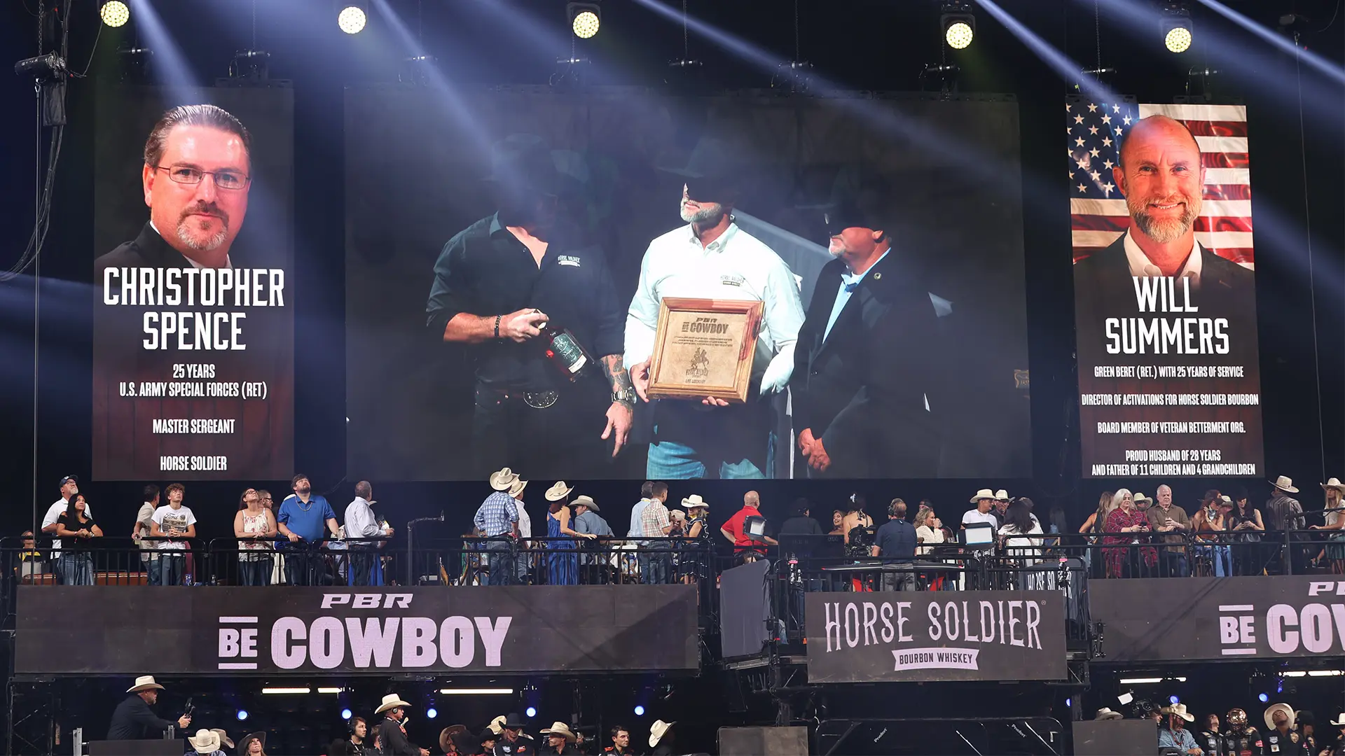 From Green Beret to guardian of legacy: Sergeant First Class Christopher Spence honored with Be Cowboy Award