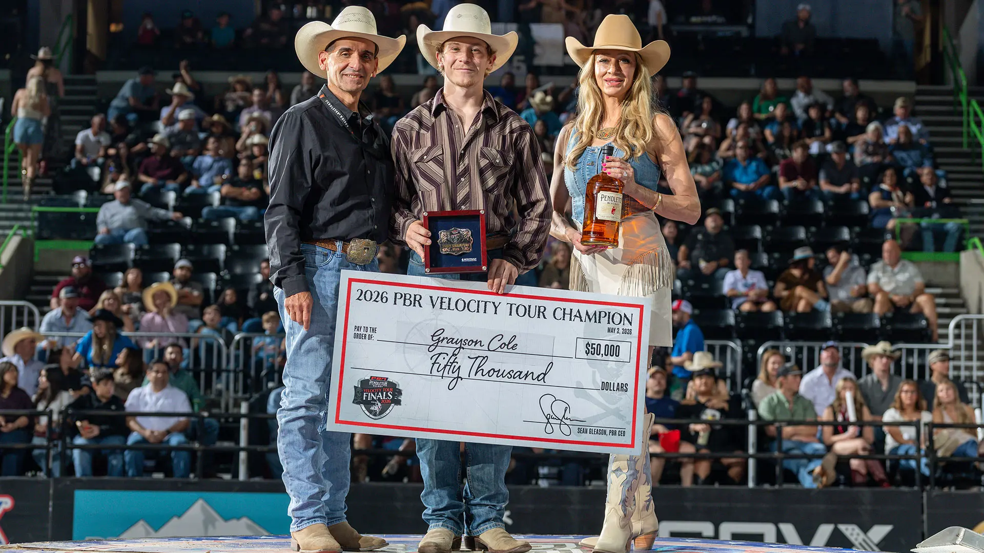 Grayson Cole makes history as first multi-time Pendleton Whisky Velocity Tour champion with his second tour championship