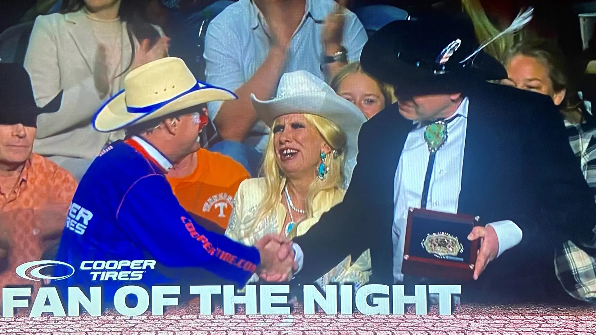 Love and Troy: Loyal fans get very special wedding gift at PBR Team Series Championship