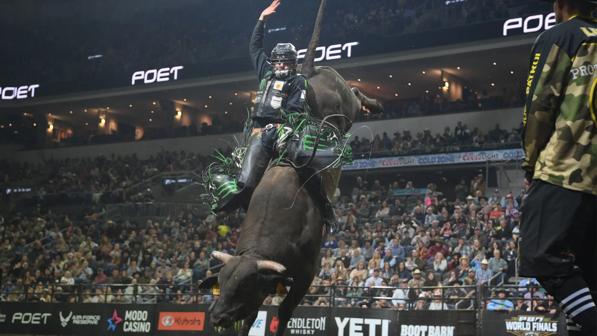 World No. 1 John Crimber wins Round 2 with walk-off ride to lead First PREMIER Bank PBR Sioux Falls