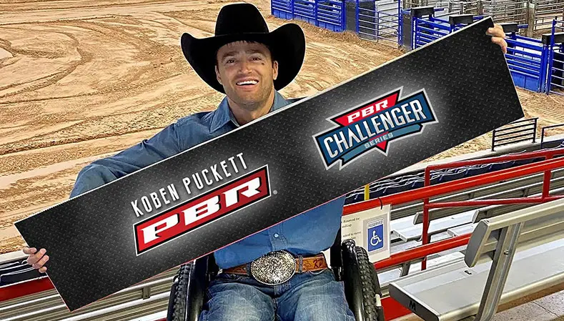 Koben Puckett PBR uses bull riding for good, raising money for spinal cord injury recovery 